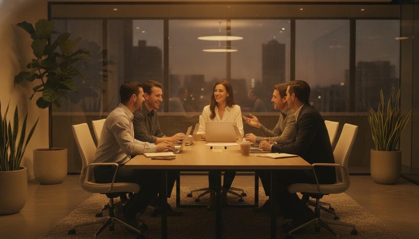 Recruiting-Team bei der Arbeit